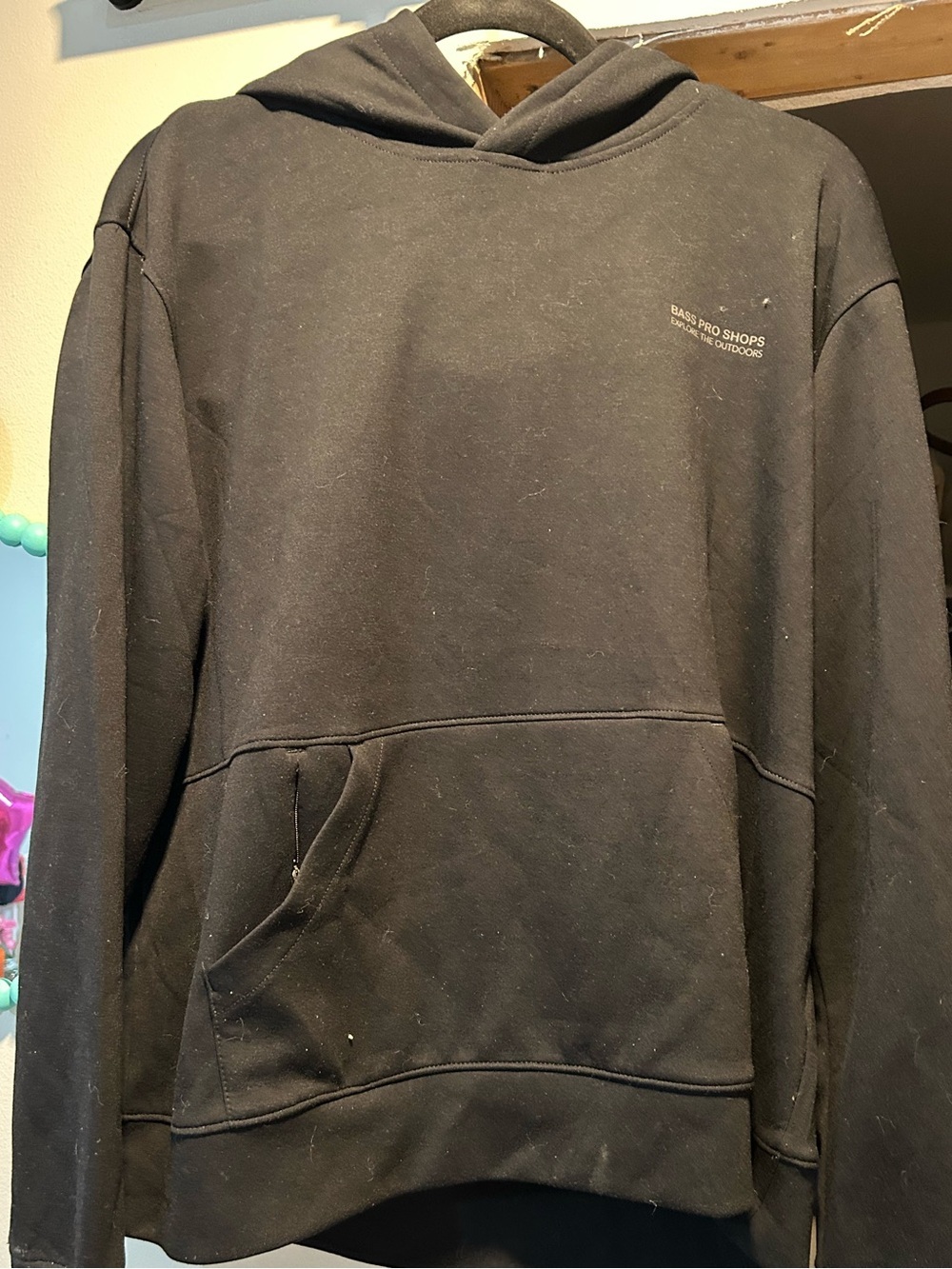 Bass Pro Shops Black Logo Pullover